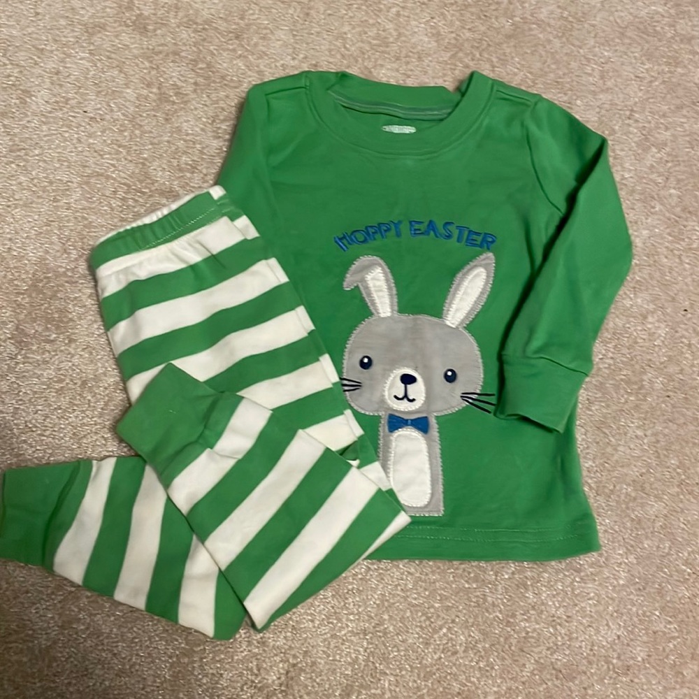 Hoppy Easter pajama set